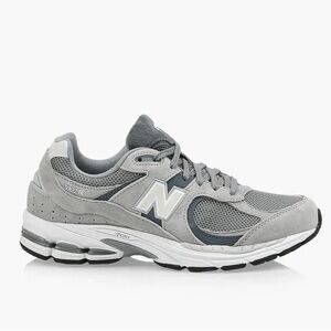 New Balance Gray and White Sneakers